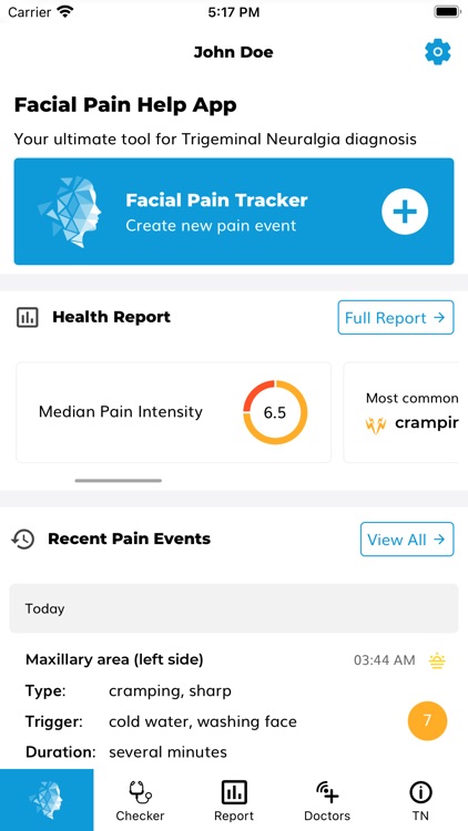 Facial Pain Help