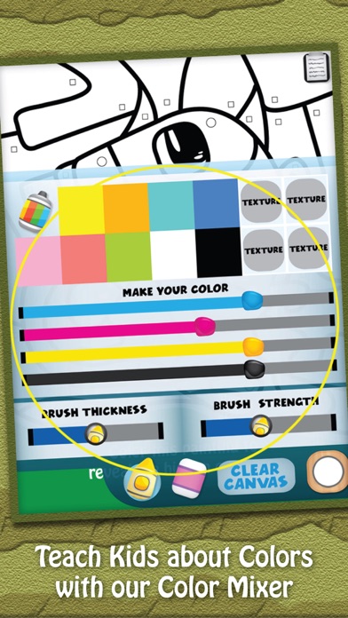 How to cancel & delete Paint & Play Animal Planet, Coloring Book For Kids from iphone & ipad 1