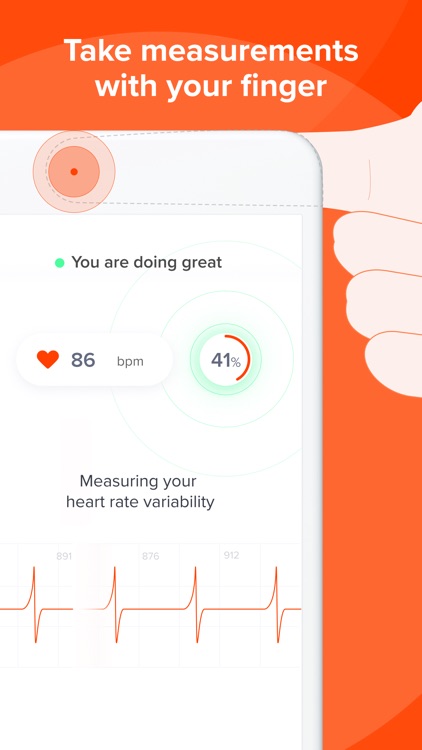 AI Heart rate monitor Welltory