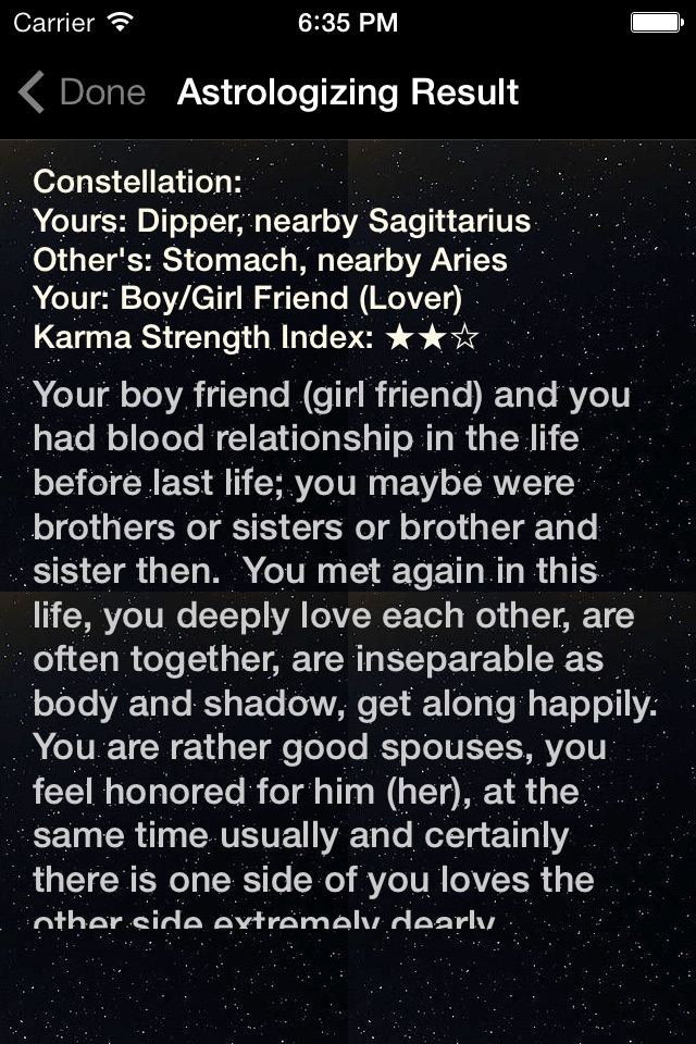 Astrology for Your Karma screenshot 4