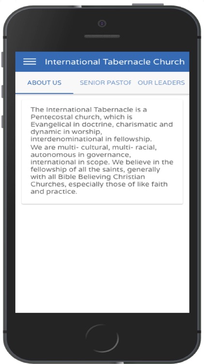 International Tabernacle