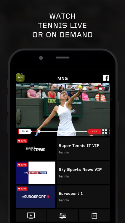 Tennis TV Live Streaming