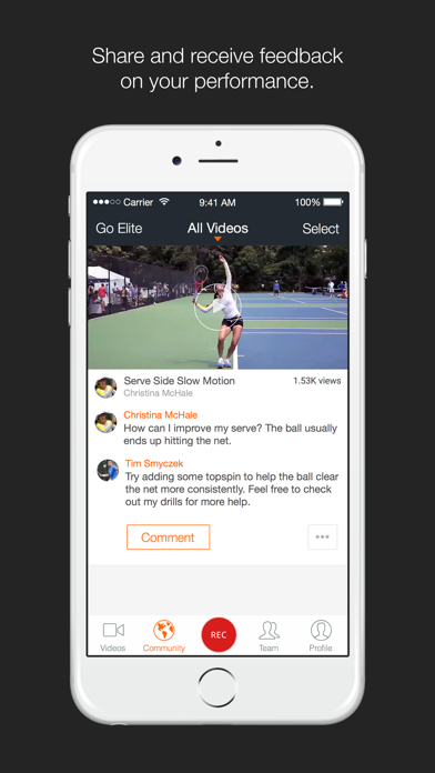 Hudl Technique screenshot1