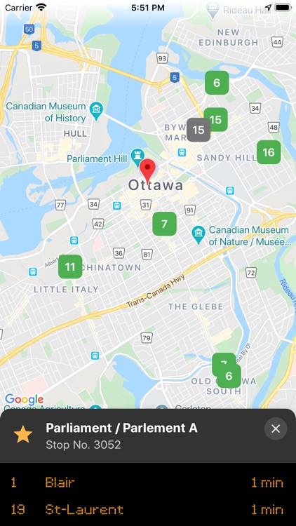 Ottawa Bus Live