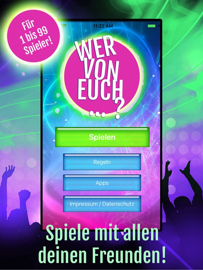 Wer von uns …? DAS PARTYSPIEL