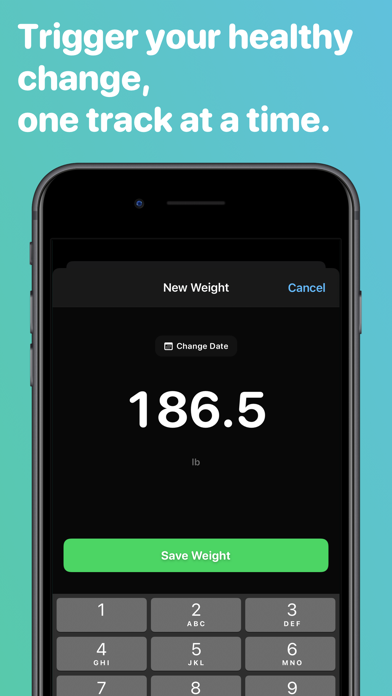 Weight tracker - Vekt screenshot 3