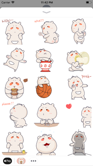 Silly Bear Animated Sticker(圖1)-速報App