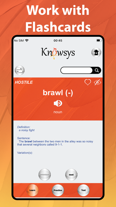 Vocabulary Games by Knowsys screenshot 3