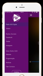R&aacute;dio 828 Digital Captura de tela 2