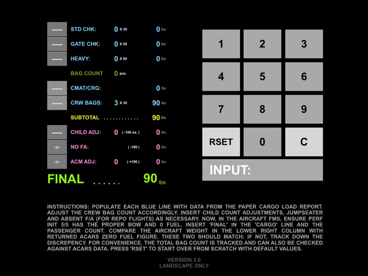 C5LR Calculator