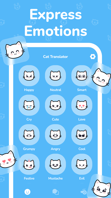 Human to cat translator meows