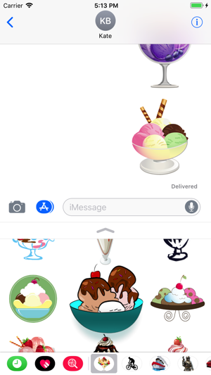 Ice Cream Stickers 4 iMessage(圖1)-速報App