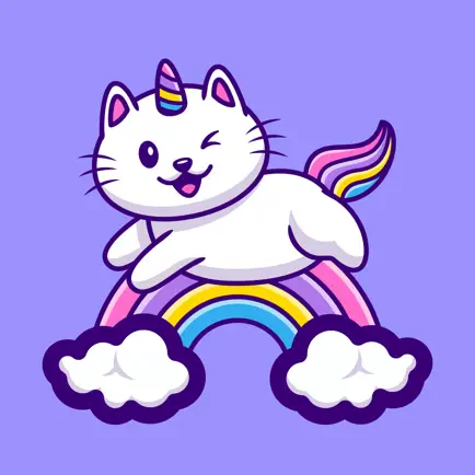 White Cat Stickers-CatMoji Читы