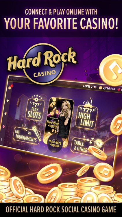 Hard Rock Social Casino screenshot-0