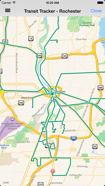 Transit Tracker - Rochester