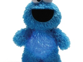 Blue Monster Animated Stickers for iMessage is best emoji app for happy chat