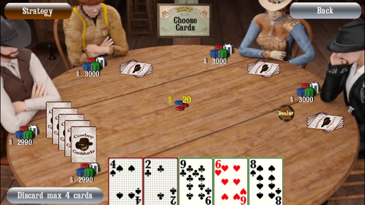 Cowboy Cardsharks Poker