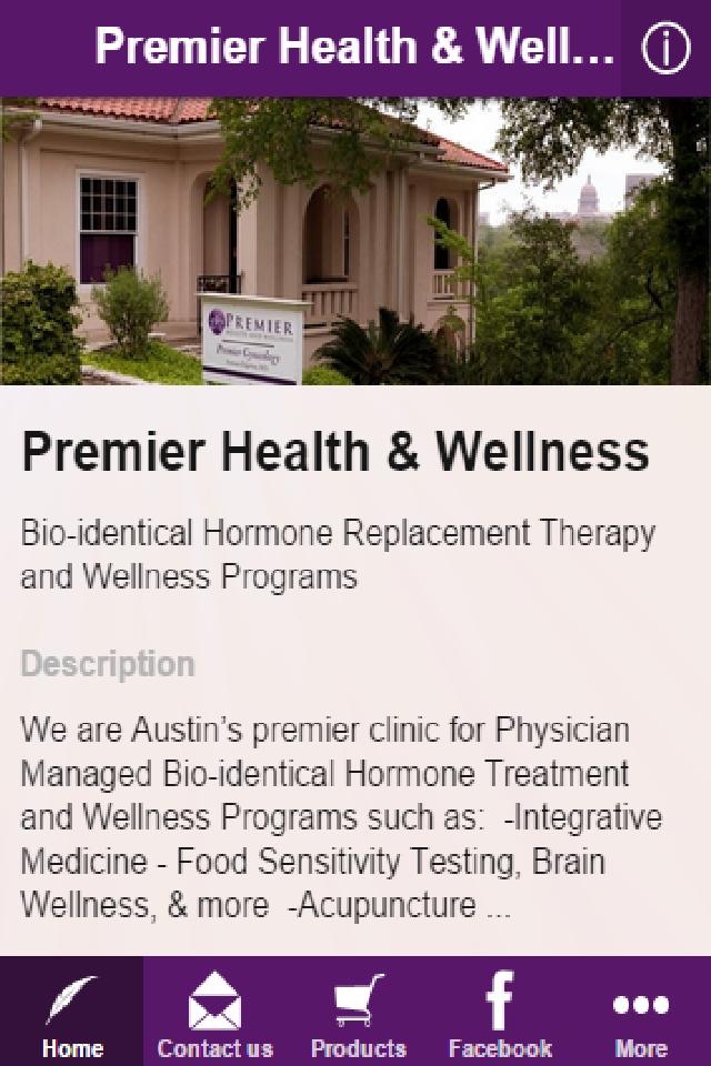 Premier Health & Wellness App screenshot 2