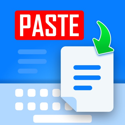 Auto Paste Keyboard App + Icon