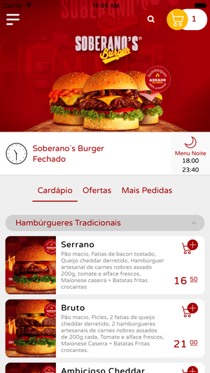 Soberano's Burger