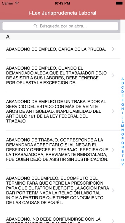 i-Lex Jurisprudencia Laboral