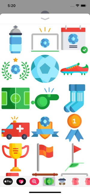 Awesome Soccer Stickers