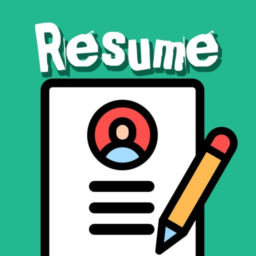 Resume builder - template Icon