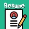 Icon Resume builder - template