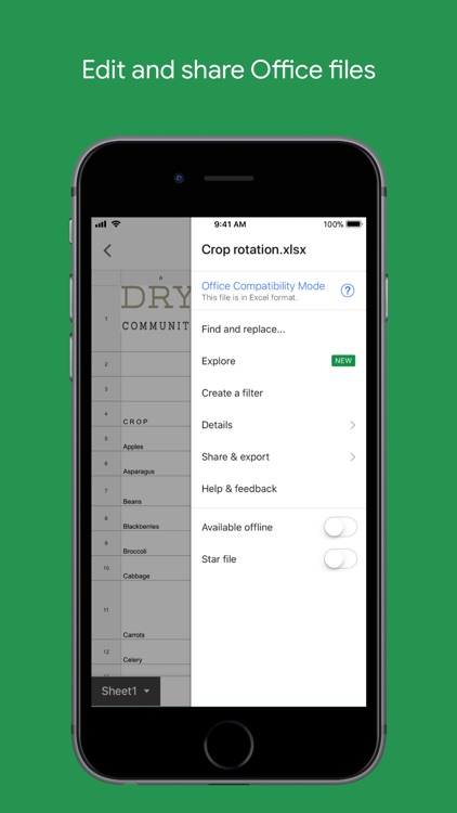 Google Sheets