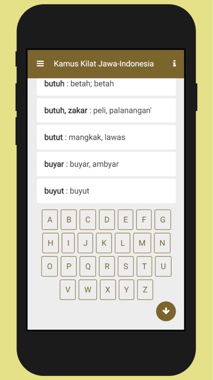 Kamus Kilat Jawa-Indonesia screenshot-3
