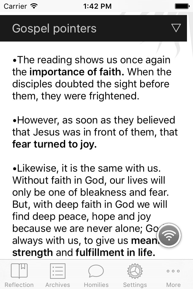 DGems:Daily Gospel Reflections screenshot 3