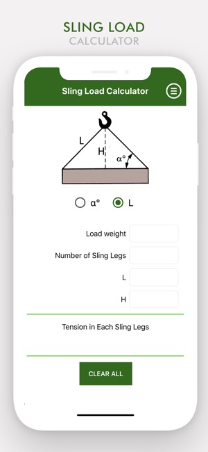 Sling Load Calculator(圖2)-速報App