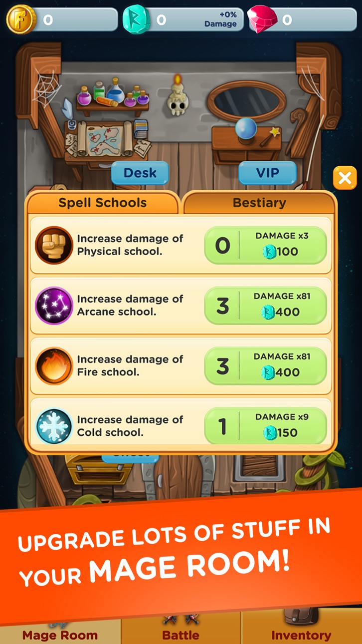 Incremental Mage - Idle games Hack screenshot 4 - iOS game interface