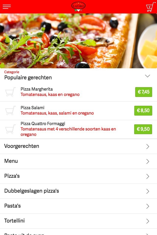 Pizzeria Lazaro screenshot 2