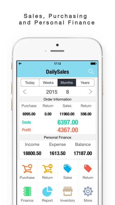 Daily Sales Tracker-Inventory screenshot 2