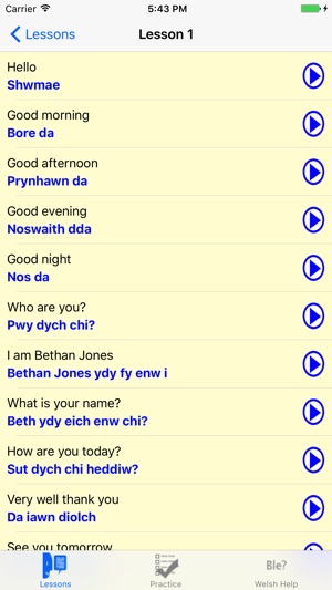 Welsh Lessons(圖2)-速報App