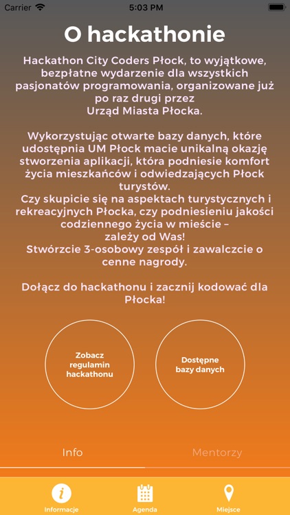 City Coders Hackathon Płock