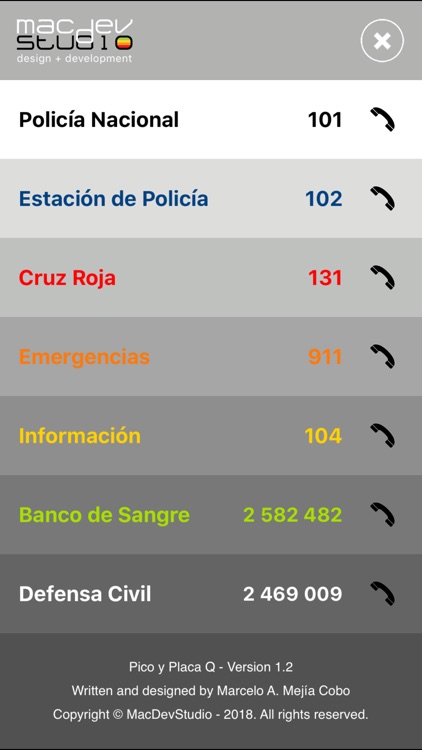 Pico y Placa Q screenshot-4