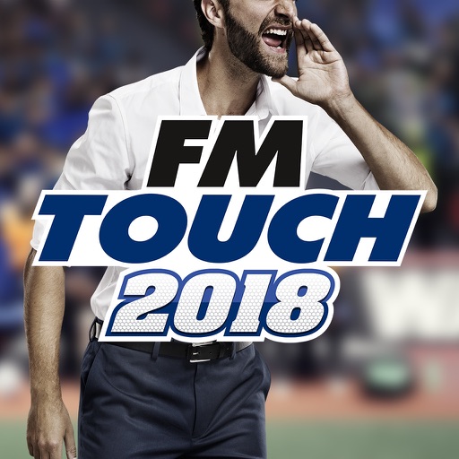 Touch 2018. Football Manager logo.