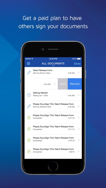 DocuSign - Upload & Sign Docs screenshot-4