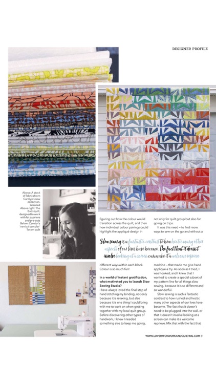 Love Patchwork & Quilting screenshot-4