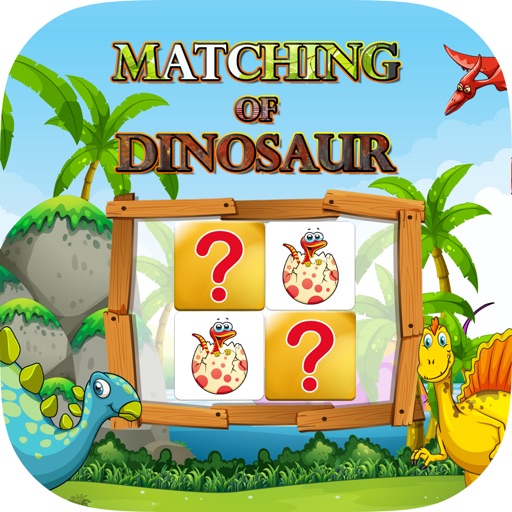 Matching Of Dinosaur :Matching