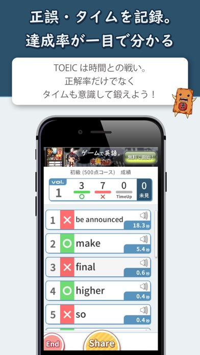 Toeic Part5 英語問題集 screenshot1