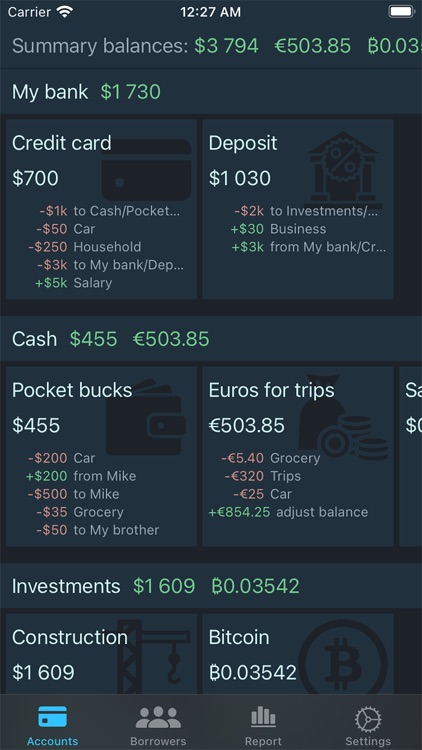 Handy Money Tracker