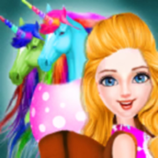 Unicorn Princess Egg Salon Icon