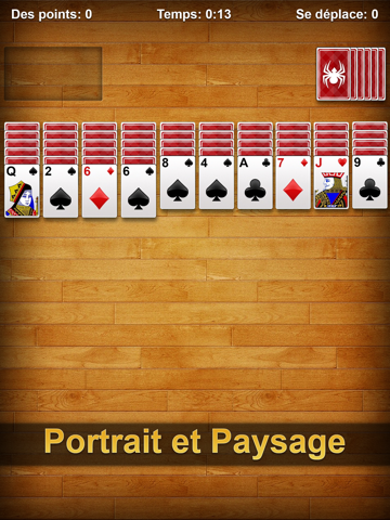 Screenshot #5 pour Spider Solitaire Pro ▻