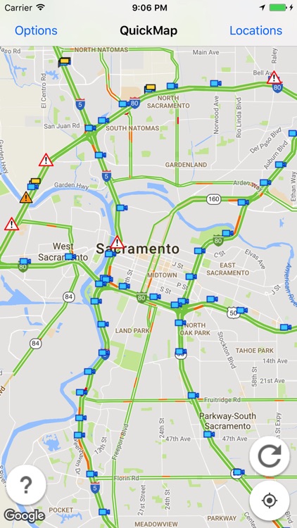 Caltrans QuickMap by California Department of Transportation