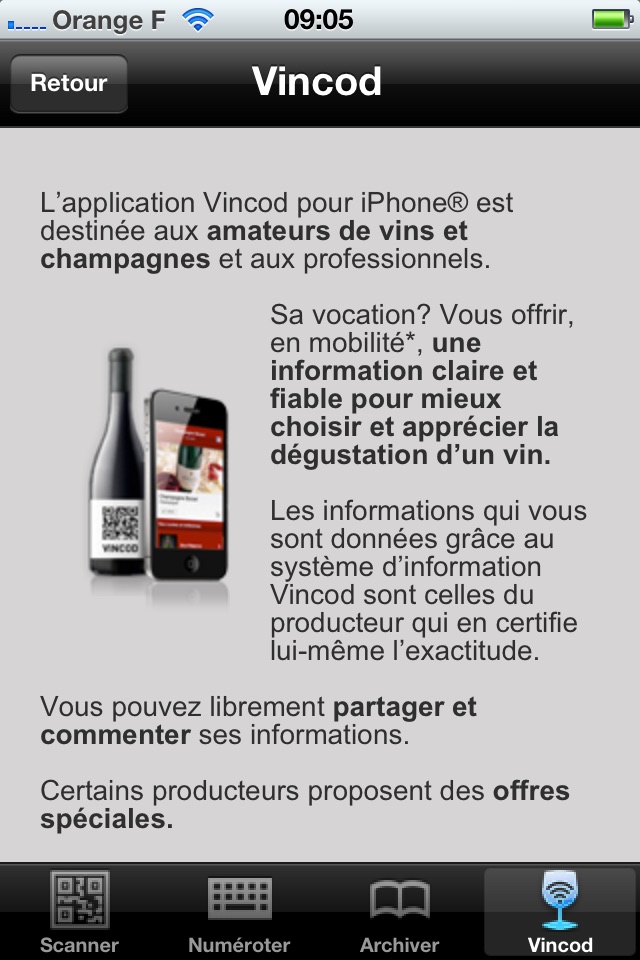 Vincod. Scan vins & champagnes screenshot 4