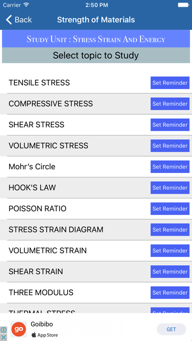 How to cancel & delete Strength of material from iphone & ipad 2