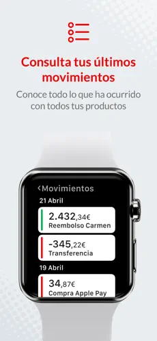 Screenshot 3 Santander | Watch iphone